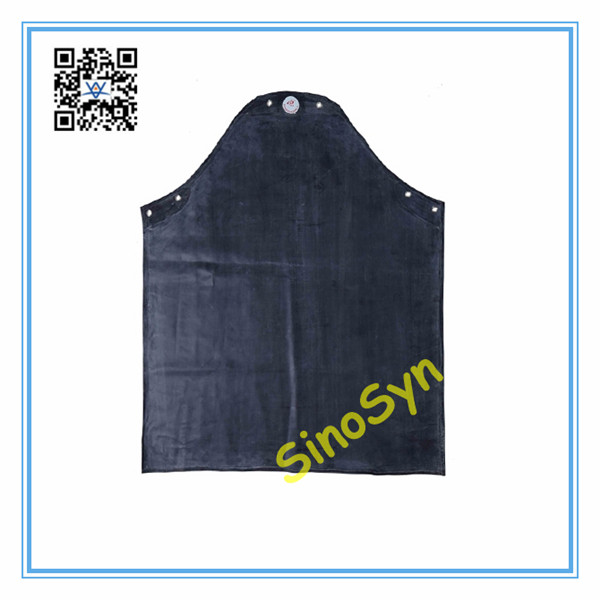 FQ1742 Original Double Sides Rubber Acid-Proof Apron Working Safty Protective Waterproof 44inch